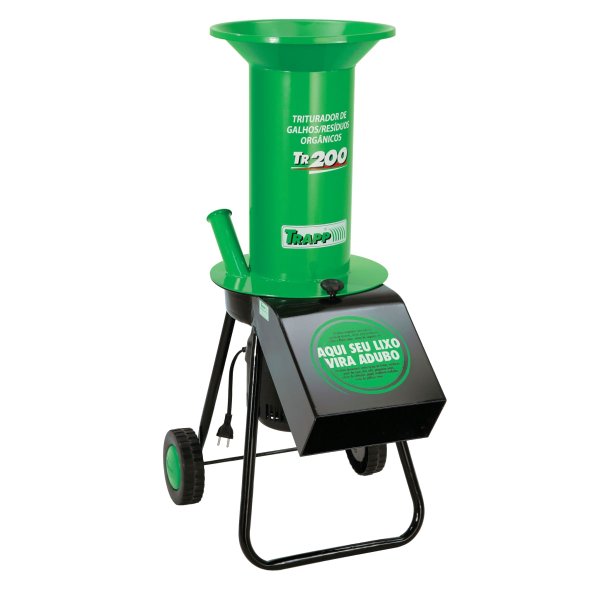 Triturador de Res&iacute;duos Org&acirc;nicos TR-200 Com Motor 1.5 HP Monof&aacute;sico Bivolt 127V/220V