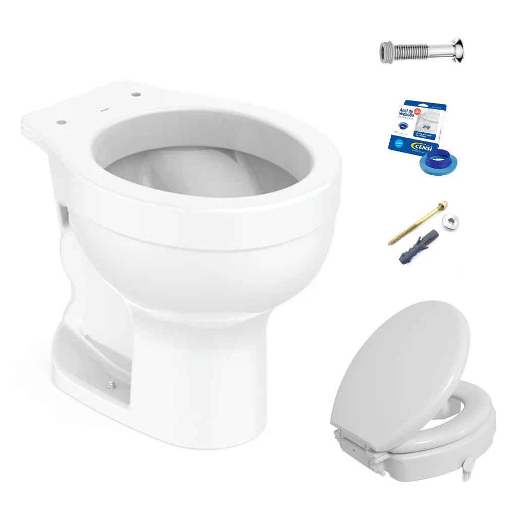 Vaso sanitario PCD Elevado