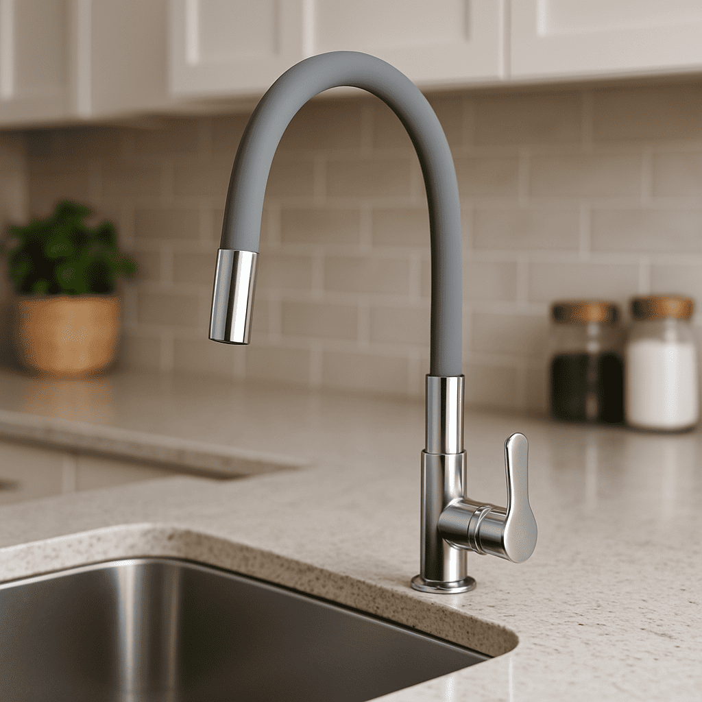 torneira lorenflex cinza fundo